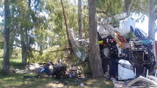El conductor fue hospitalizado tras el siniestro vial en Laboulaye.