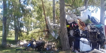 El conductor fue hospitalizado tras el siniestro vial en Laboulaye.