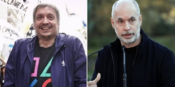 Máximo Kirchner dijo que los votantes de CABA votan a quienes "ocultan la dictadura" y Horacio Rodríguez Larreta le contestó