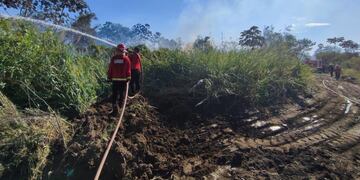 Emergencia ígnea en Misiones: la sequía durará todo el verano manteniendo alto el riesgo de incendios.