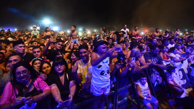 La Mona Jiménez en el Festival Bum Bum. (La Voz / Nico Bravo)