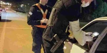 Controles viales durante el fin de semana en Oberá arrojaron diez alcoholemias positivas.