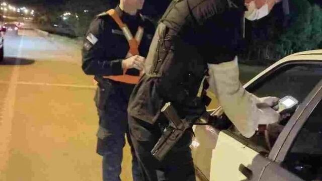 Controles viales durante el fin de semana en Oberá arrojaron diez alcoholemias positivas.