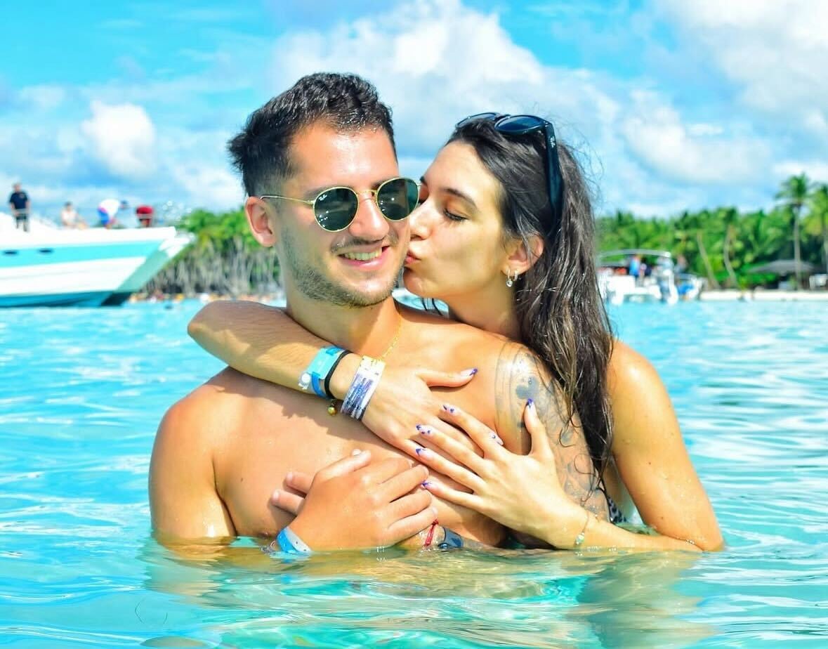 Agustín, el hermano de Nico Occhiato.