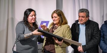 Mirta Kaszuba recibió un reconocimiento por su trayectoria