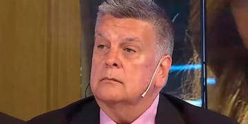 Así quedó el rostro de Luis Ventura tras la brutal agresión que sufrió en la cancha