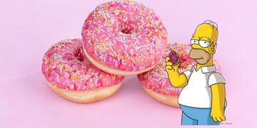 Dona al estilo Homero Simpson.