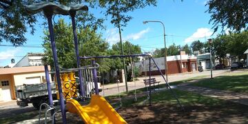 Agregaron juegos en 9 plazas de la ciudad