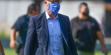 Sin palabras. La campaña no fue la esperada, Orfila se fue y ya tendría nuevo equipo.
(Foto Federico Lopez Claro)