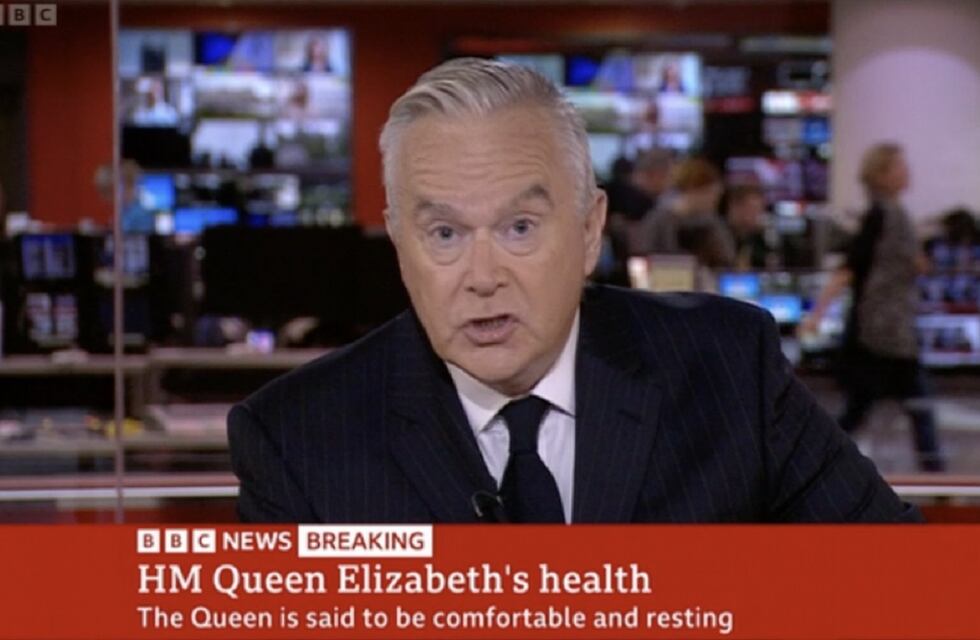 Cómo fue el comunicado de la BBC sobre la muerte de la reina Isabel II