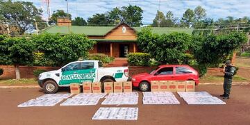 Dos de Mayo: secuestraron a un automovilista con más de 5 mil atados de cigarrillos. Policía de Misiones