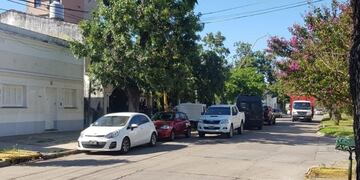 El allanamiento se llevó a cabo en el barrio Candioti Sur.