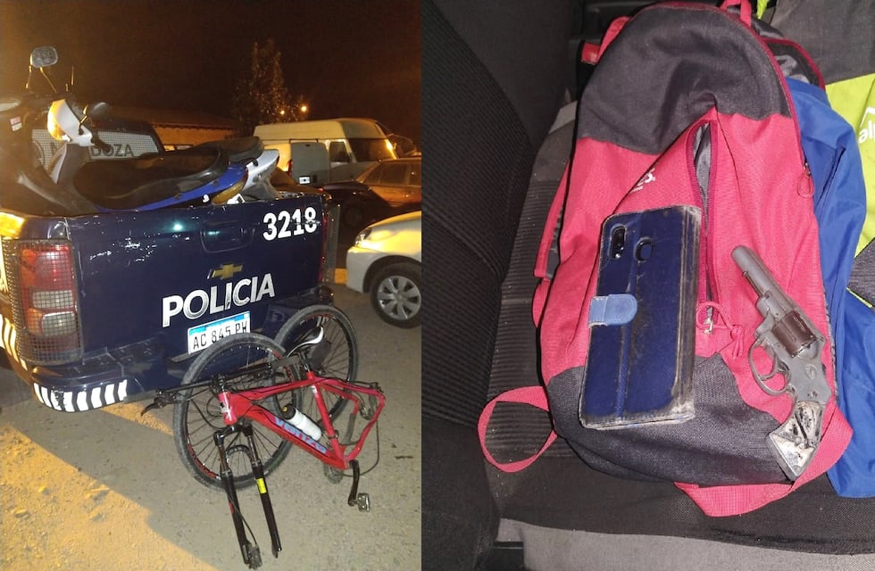 Corridas por los techos, persecución y dos motochorros detenidos