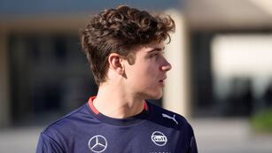 Franco Colapinto en Abu Dhabi