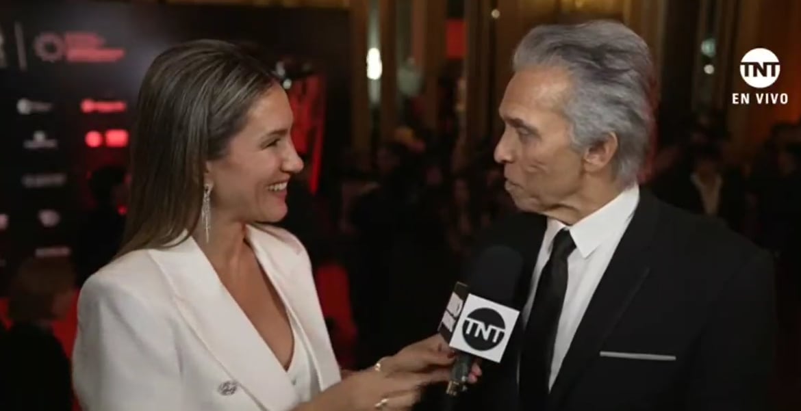 La insólita pregunta que le hicieron a Jairo en la gala de los Premios Sur. (Captura)