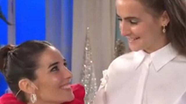 Juana Viale junto a su hija Ámbar.