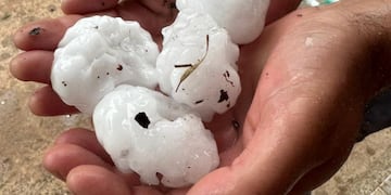 Piedra en seco en Embalse. También en otras localidades del Valle de Calamuchita.