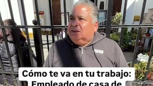 Ángel trabaja en una casa de deportes y reveló su sueldo.