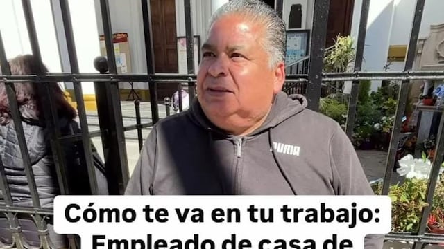 Ángel trabaja en una casa de deportes y reveló su sueldo.