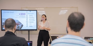 La secretaria de Ciencia, Tecnología e Innovación de la Provincia, Marina Baima, visitó Rafaela