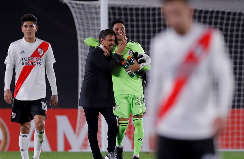 Enzo Pérez en números, luego de una noche histórica del “arquero” de River