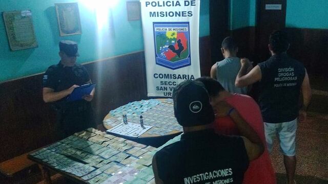 Cayeron dos delincuentes por robo en San Vicente.