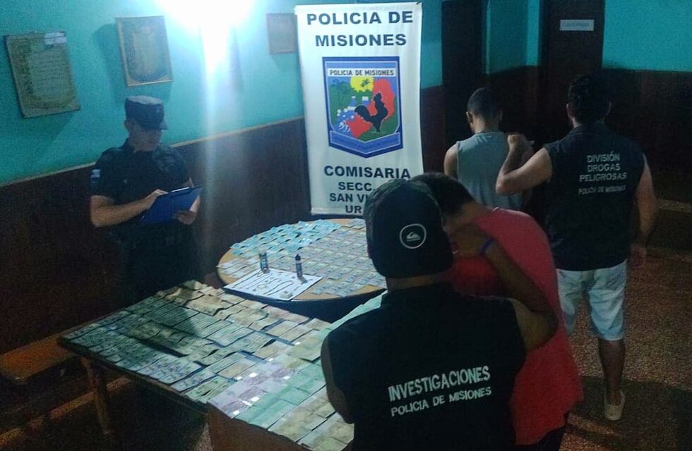 Cayeron dos delincuentes por robo en San Vicente