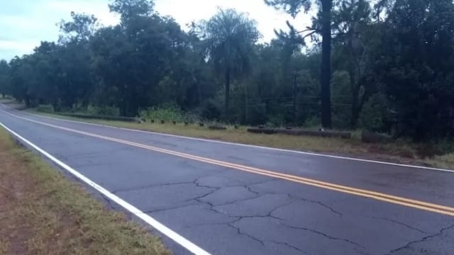 Hallaron a un joven con múltiples y graves lesiones en la ruta 6 y buscan establecer que le sucedió