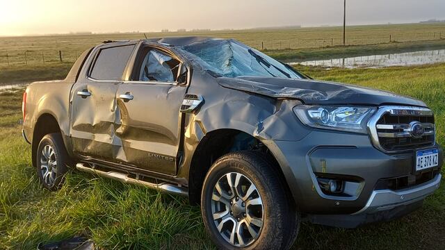 Choque en el Km 280 de la Ruta 3 sin heridos