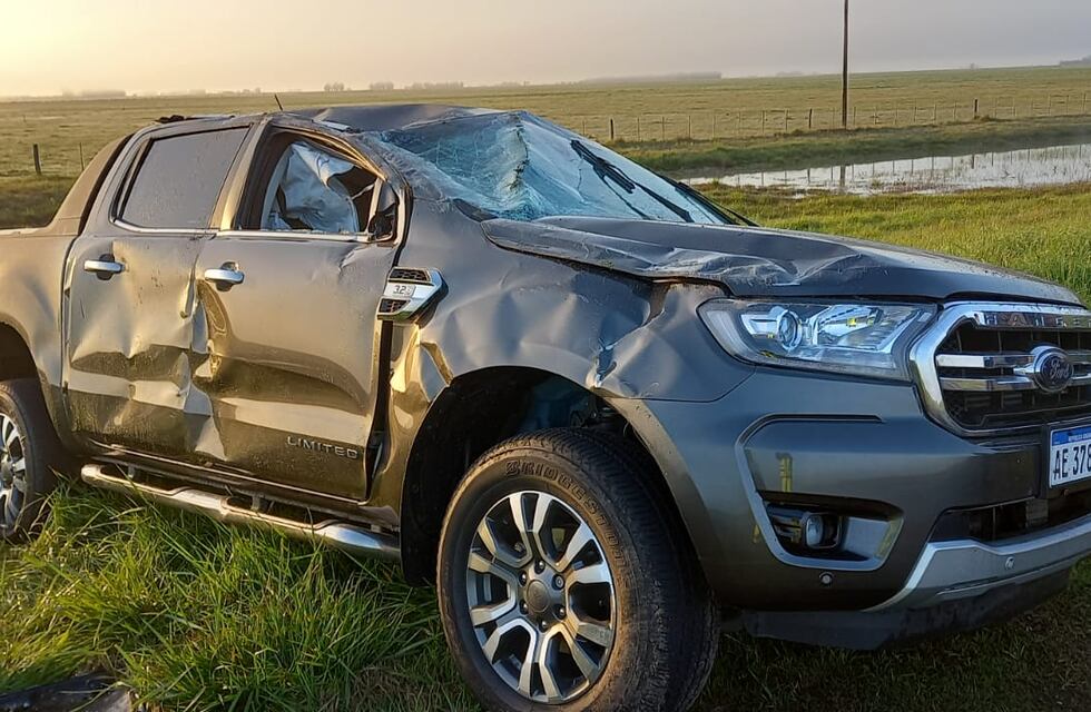 Ruta 3: chocaron una camioneta y un automóvil, sin heridos