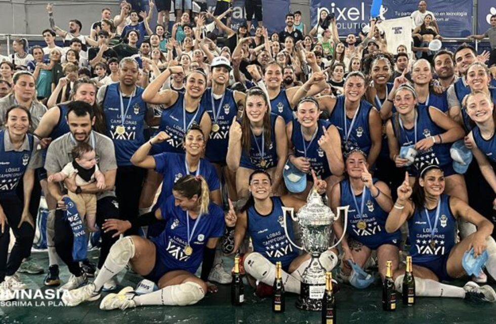 “Fue una alegría total”, dijo Nicole Pérez, la tucumana campeona del Torneo Metropolitano de Vóley con Gimnasia