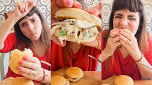 El sándwich de pollo de Paulina Cocina, ideal para comer en los días de calor.