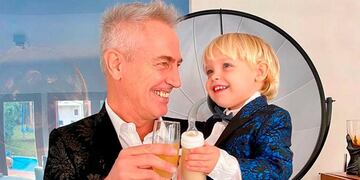 Marley junto a Mirko. (Foto: Instagram)