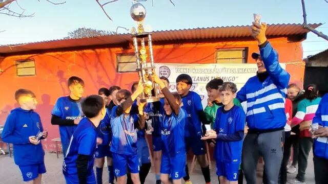 Fútbol Infantil Lanus tu amigo en Arroyito