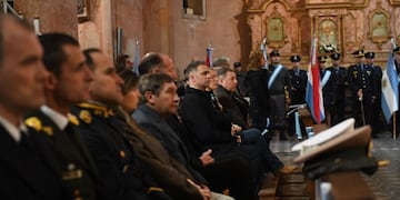 Davico participó de los actos por el aniversario de la Revolución de Mayo
