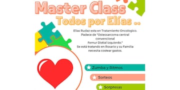 El niño padece osteosarcoma central convencional en el fémur distial izquierdo y realiza su tratamiento en Rosario.