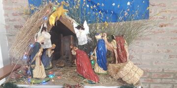 Pesebre de la "Capilla Santa María Reina"