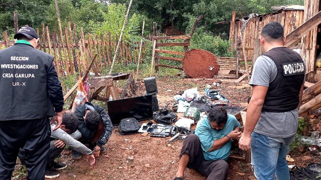 Candelaria: cayó banda que robaba en casas de policías.