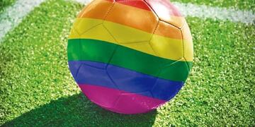 Por iniciativa de Fernando Moreyra nació en San Juan el primer equipo de fútbol de LGTB y entrena en Parque de Mayo. Gentileza Diario La Provincia