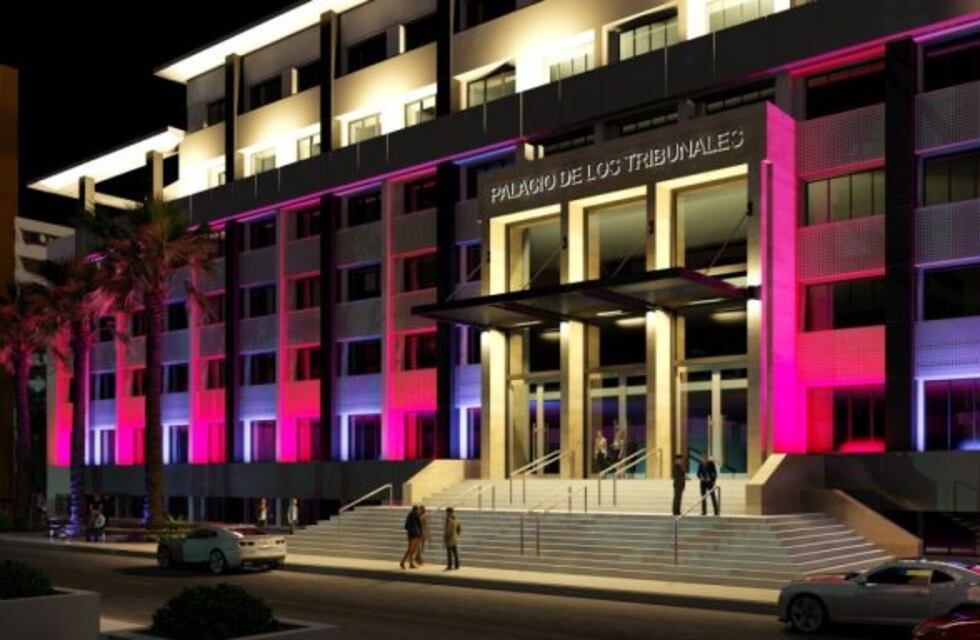 Avanza la obra de restauración de la fachada del Palacio de Tribunales