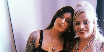 Lía Crucet y su nieta, Malena González