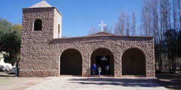 Templo del Sagrado Corazón en La Puntilla, Sañogasta