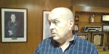 Secretario general de la UTA Rosario, Manuel Cornejo.