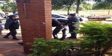 Detención del agresor a un fiscal en Iguazú\u002E (Radio Nacional Iguazú)