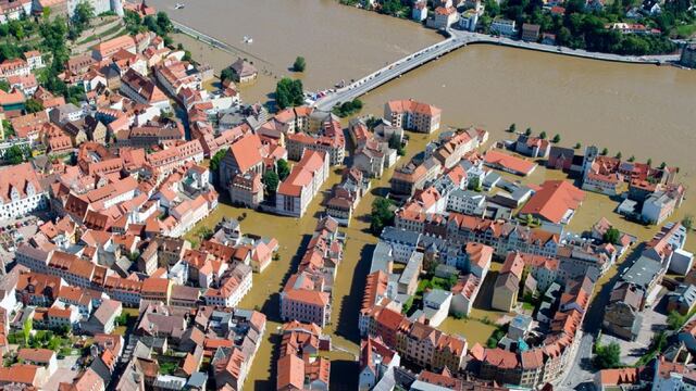 Las inundaciones en Europa suman 23 mil evacuados