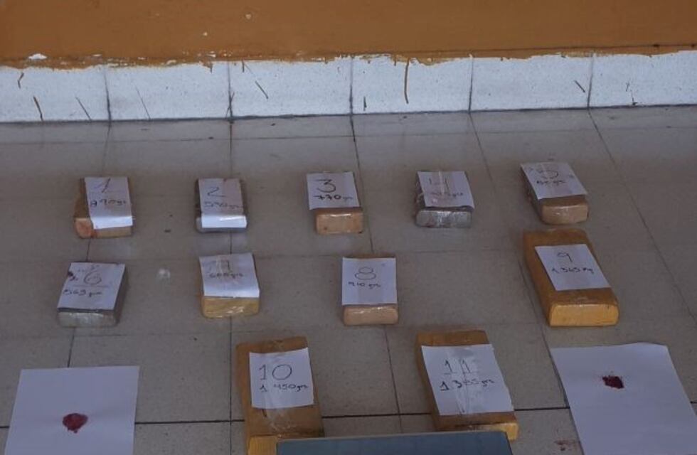 Exitoso operativo antidrogas en la Terminal de Ómnibus