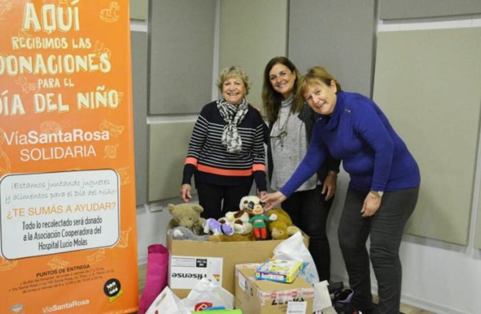 Seguimos recibiendo donaciones de juguetes para el Día del Niño