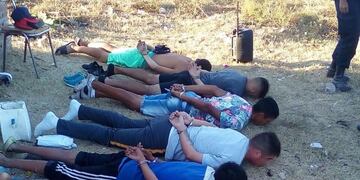 Los efectivos secuestraron gran cantidad de elementos\u002E (Pullaro)