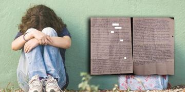 Adolescente que es víctima de bullying en el colegio Santa Ana\u002E