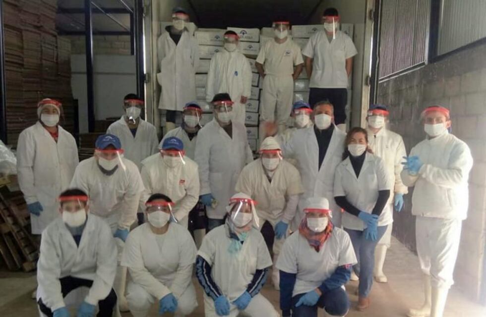 Realizaron el quinto embarque de la cabritera de Ojo de Agua